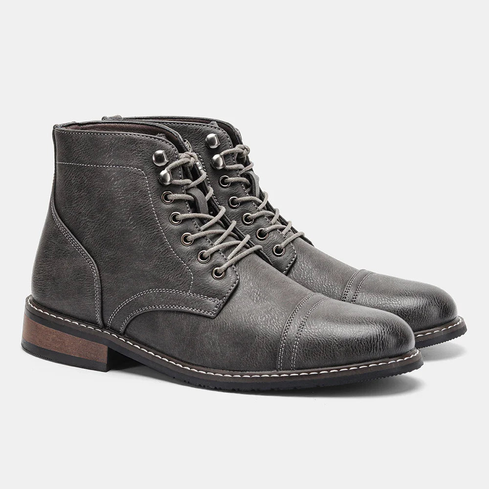 Botas Cuero Auténtico Diseño Único