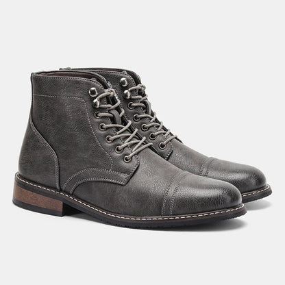 Botas Cuero Auténtico Diseño Único