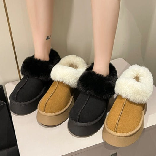 Botas de pelo alto tacón mujer - Vestiria
