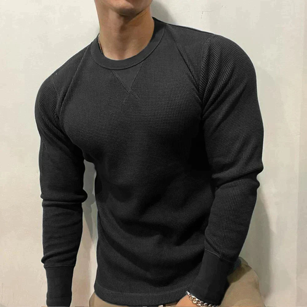 Jersey de punto ajustado deportivo