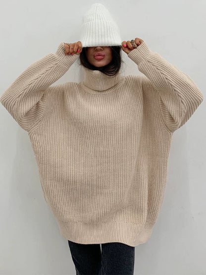 Jerséi Mujer Invierno Abrigado Elegante