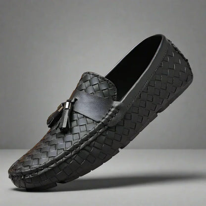 Mocasín Piel Elegante con Borla