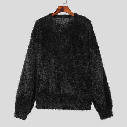 Jersey de punto hombre elegante básico