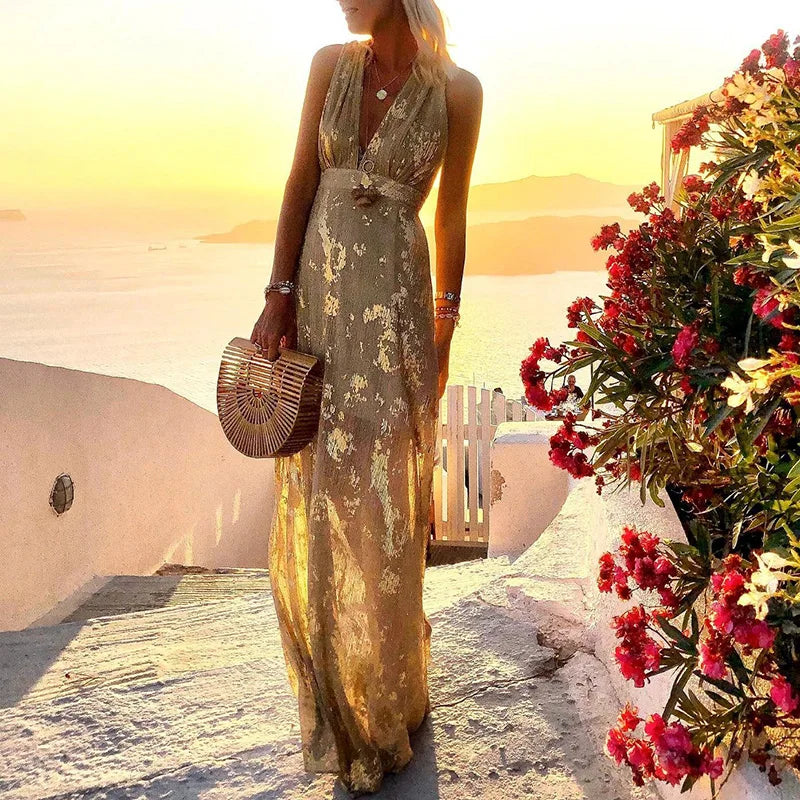 Vestido Noche Elegante Lentejuelas