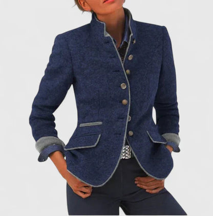 Chaquetas Mujer Elegantes Cierre Botones