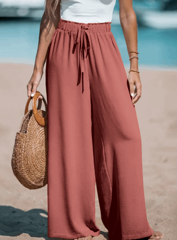 Pantalón de playa ligero y fresco para mujer