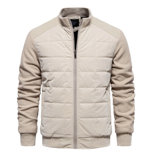 Abrigo Invierno Acolchado Hombre Cremallera Impermeable - Vestiria