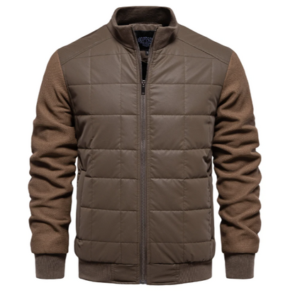 Abrigo Invierno Acolchado Hombre Cremallera Impermeable