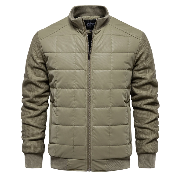 Abrigo Invierno Acolchado Hombre Cremallera Impermeable