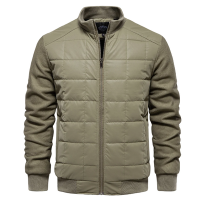 Abrigo Invierno Acolchado Hombre Cremallera Impermeable