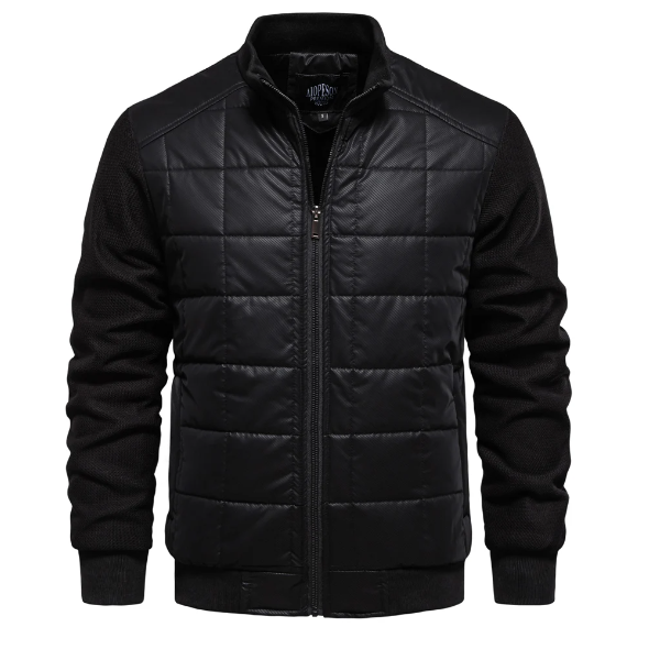 Abrigo Invierno Acolchado Hombre Cremallera Impermeable