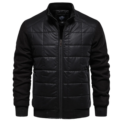Abrigo Invierno Acolchado Hombre Cremallera Impermeable
