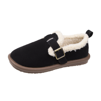 Mocasines Mujer Comodidad Piel Hebilla