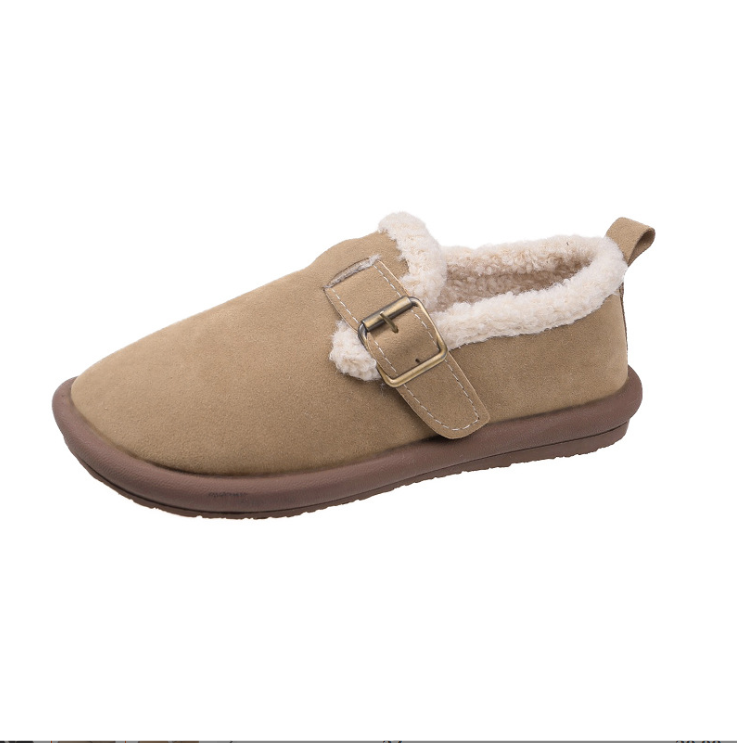 Mocasines Mujer Comodidad Piel Hebilla