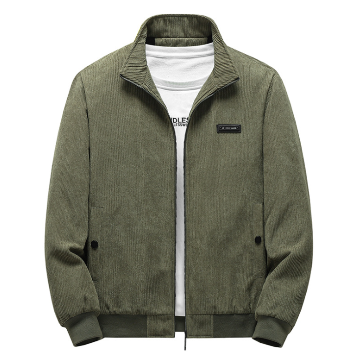 Chaqueta Hombre Forro Polar Ajustada Cremallera
