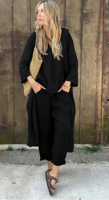 Traje de verano ligero de 2 piezas