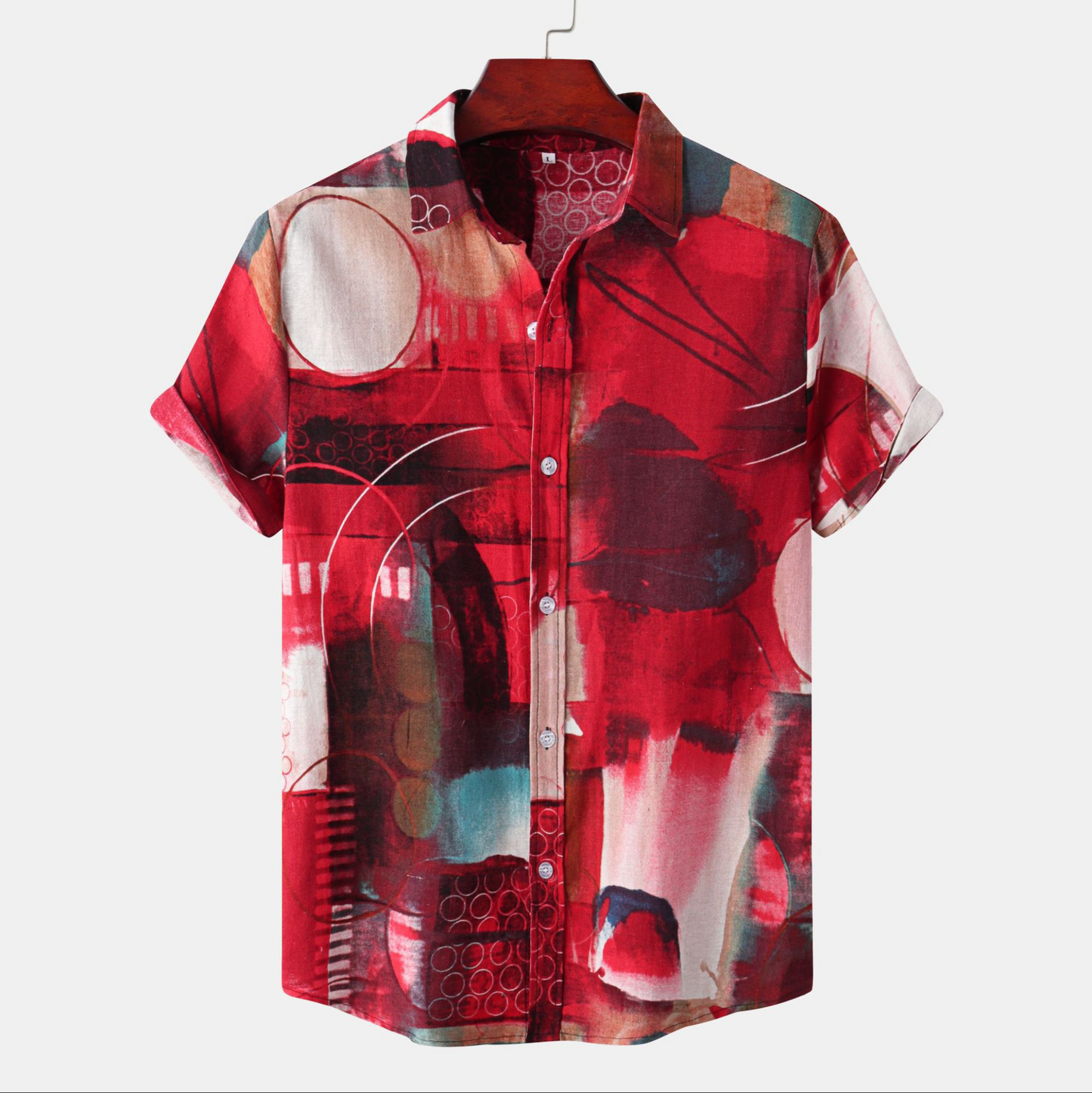Camisa de Verano Brillante Ligera