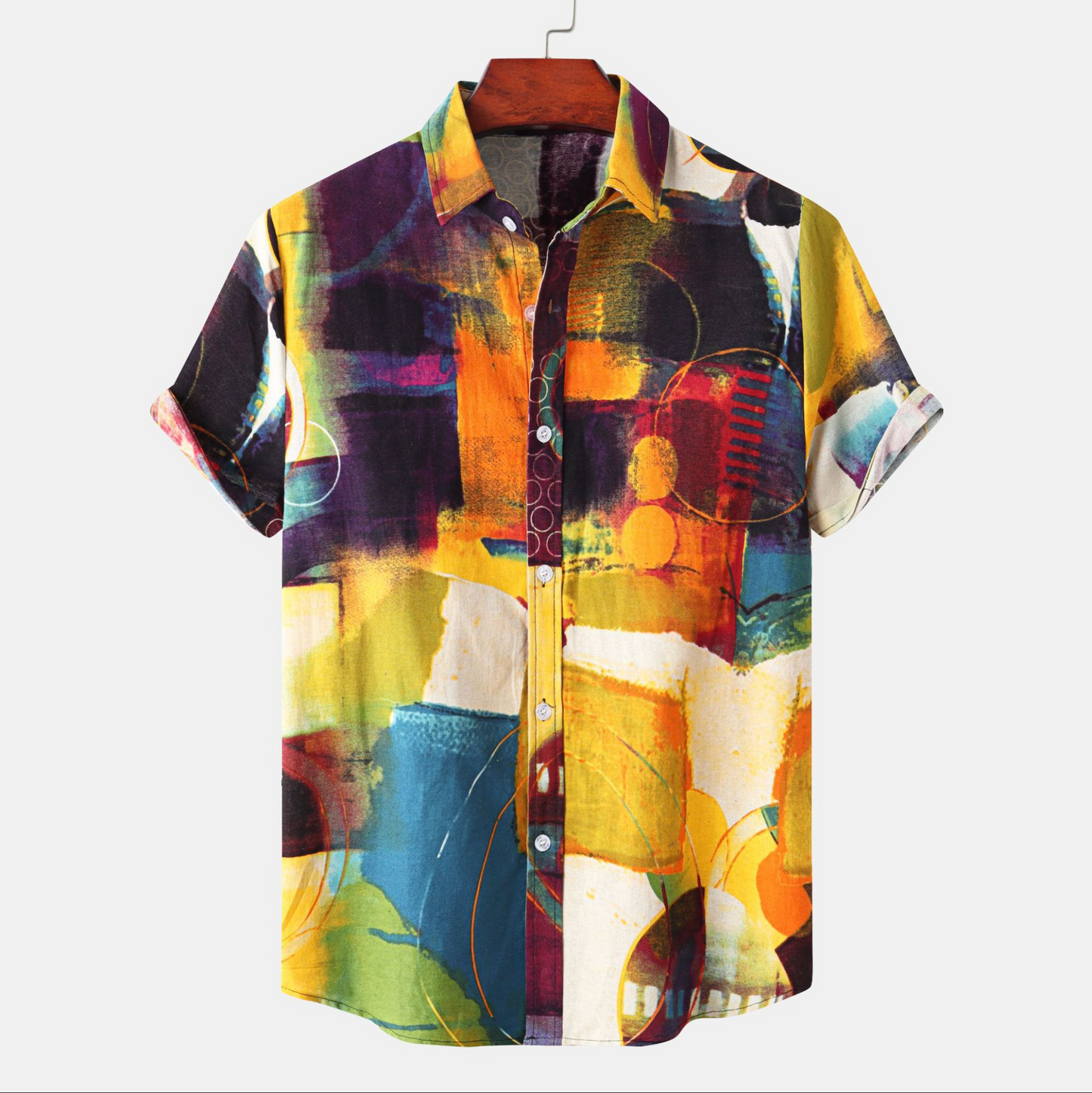 Camisa de Verano Brillante Ligera