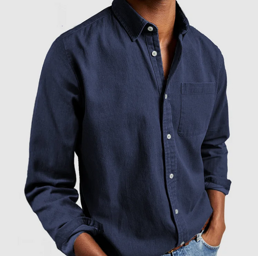 Camisa Hombre Clásica Con Botones - Vestiria