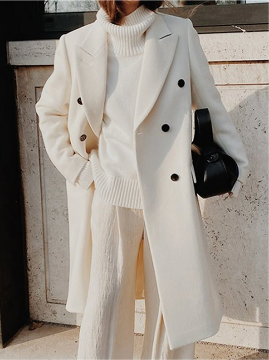 Abrigo Trench Mujer Invierno Moda - Vestiria