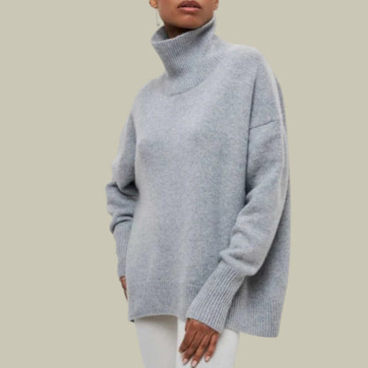 Sudadera Grande Cuello Alto Mujer Invierno