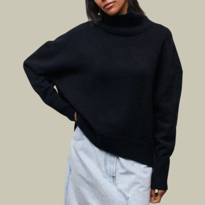 Sudadera Grande Cuello Alto Mujer Invierno - Vestiria