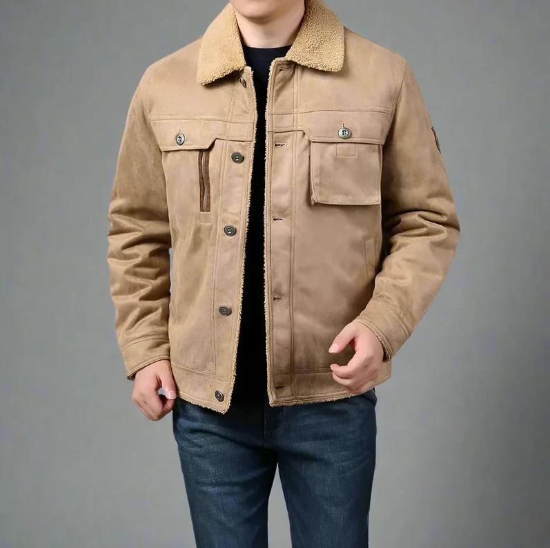 Chaqueta Deportiva Forro Polar Cálido