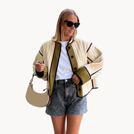 Chaqueta Mujer Estilo Clásico Versátil - Vestiria