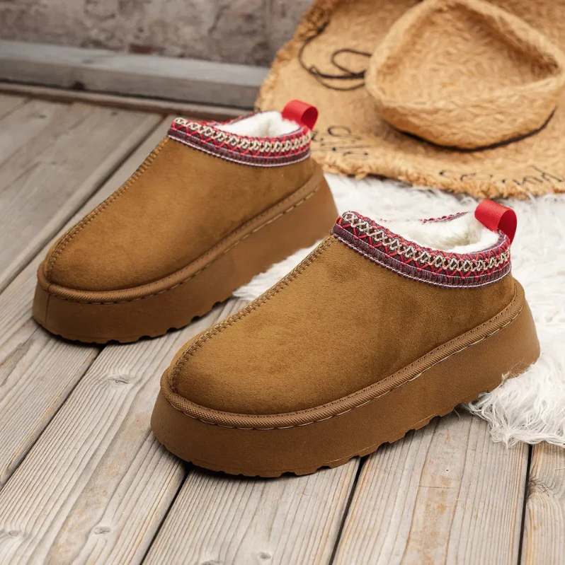 Zapatillas de casa mujer cálidas y suaves - Vestiria