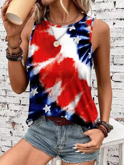 Camiseta Algodón Sin Mangas Verano