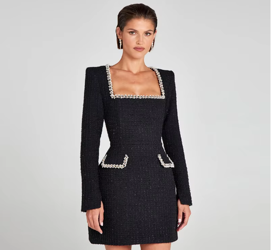 Vestido de Noche Elegante y Chic