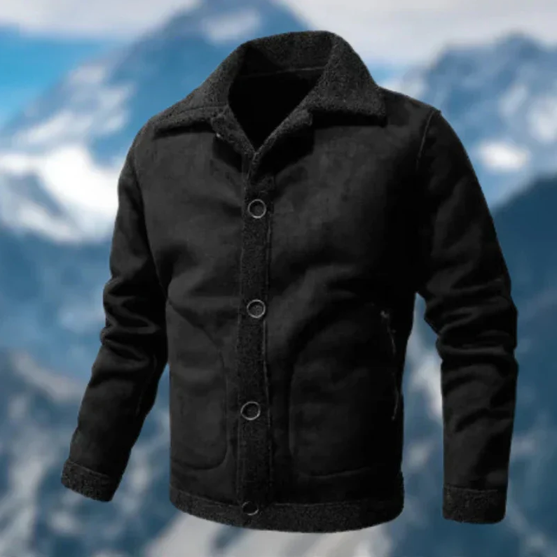 Chaqueta Hombre Abrigo Cálido y Elegante
