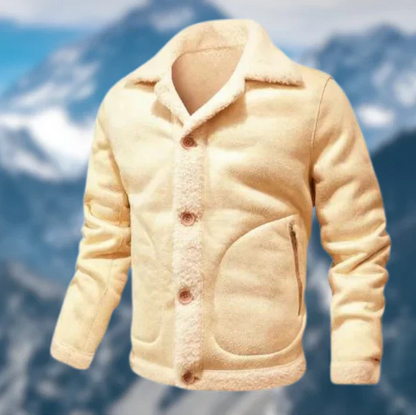 Chaqueta Hombre Abrigo Cálido y Elegante