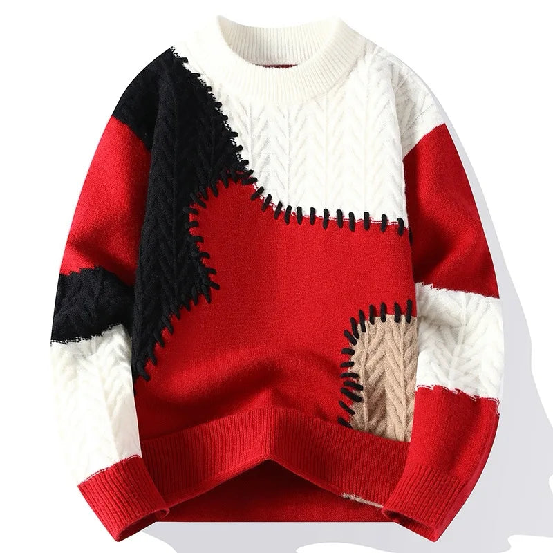 Jerséis Clásicos Hombre Moda Retro