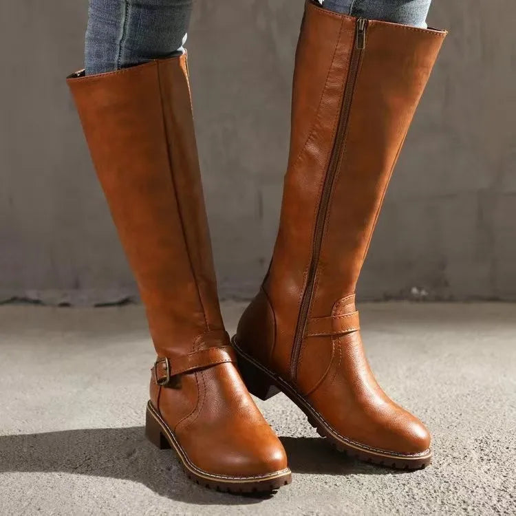 Botas Mujer Cuero Auténtico