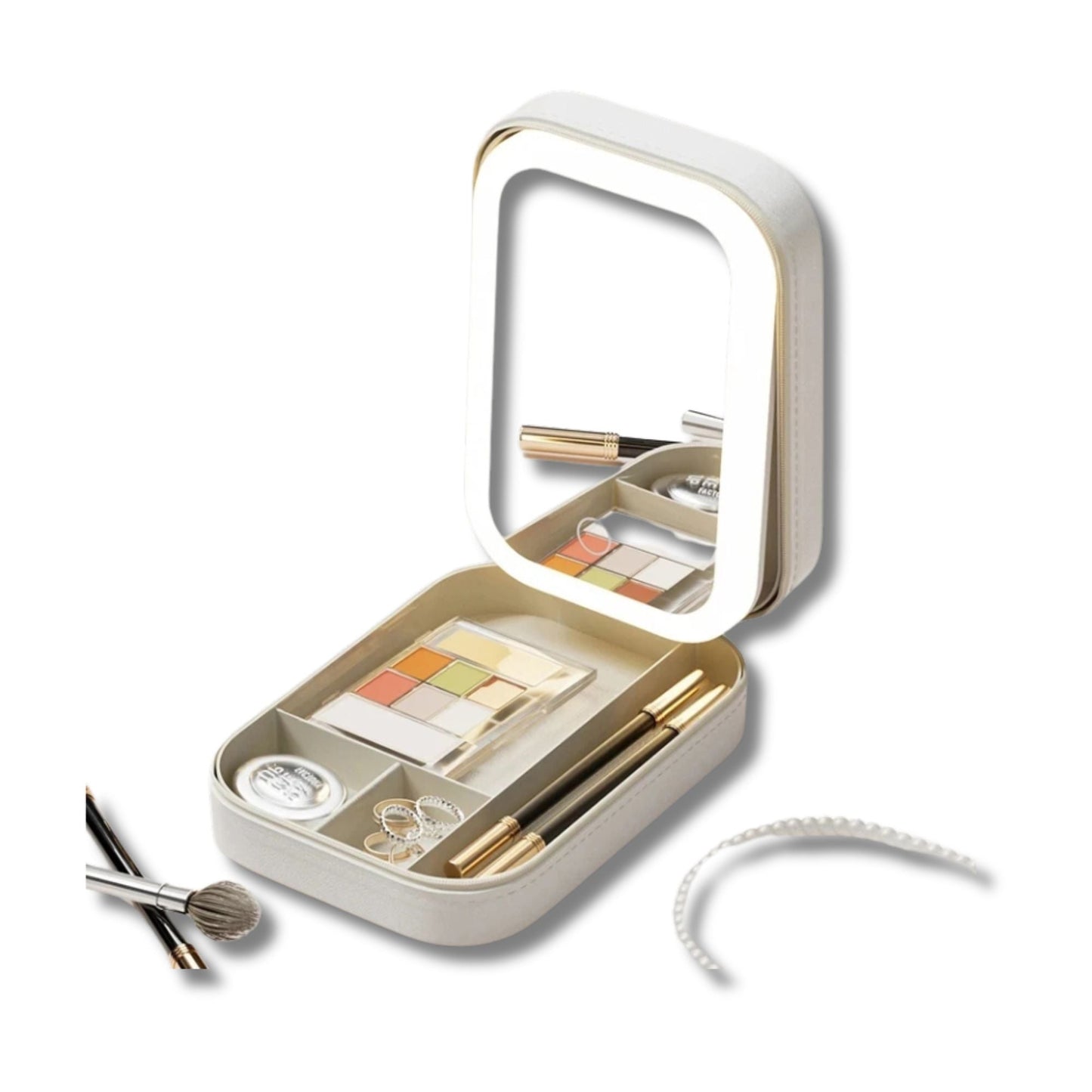 Neceser Maquillaje Viaje LED Compacto