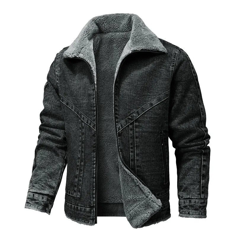 Chaqueta Jeans Forrada Polar