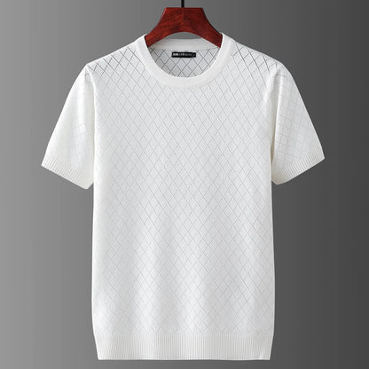 Camiseta Hombre Algodón Puro Elegante