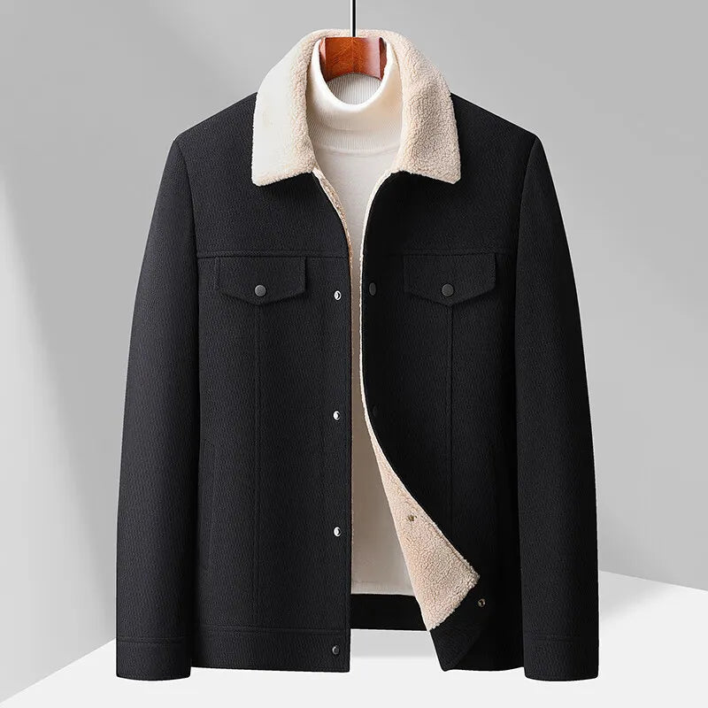 Chaqueta Cuero Clásica Estilosa