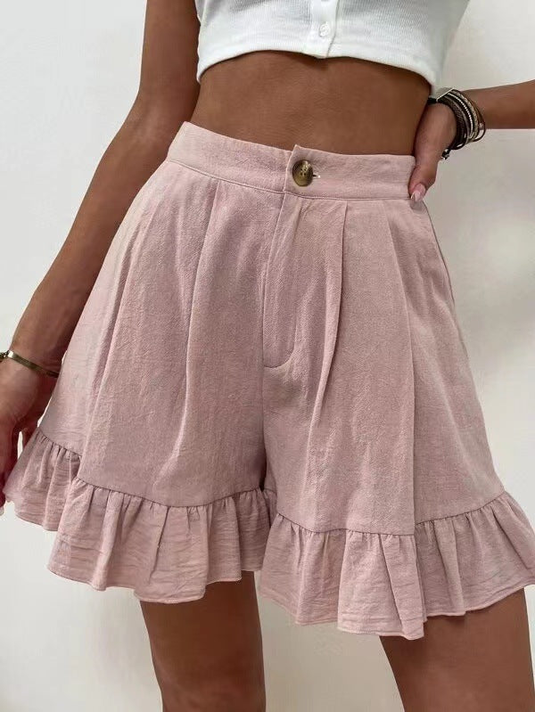 Pantalones cortos verano amplios cómodos - Vestiria