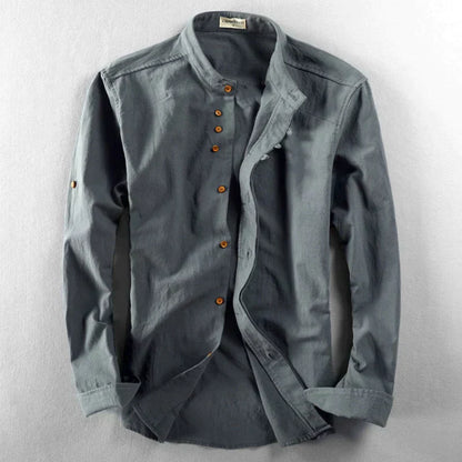 Camisa Manga Larga Estilo Samurai