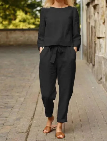 Vestido Mujer Elegante Cinturón Lazo