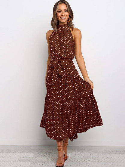 Vestido Estampado Lunares Verano Fresco