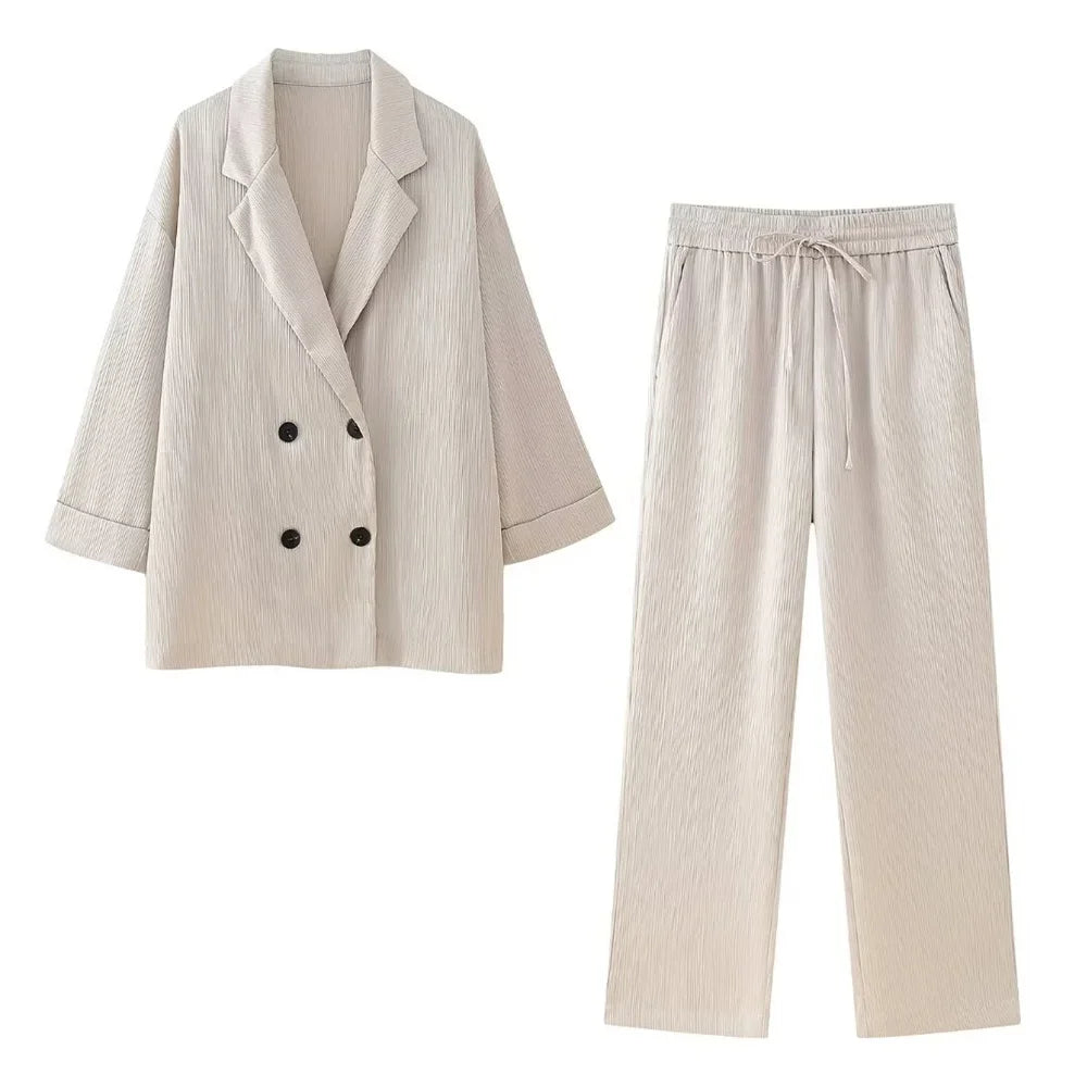 Traje Chaqueta Pantalón Mujer Elegante