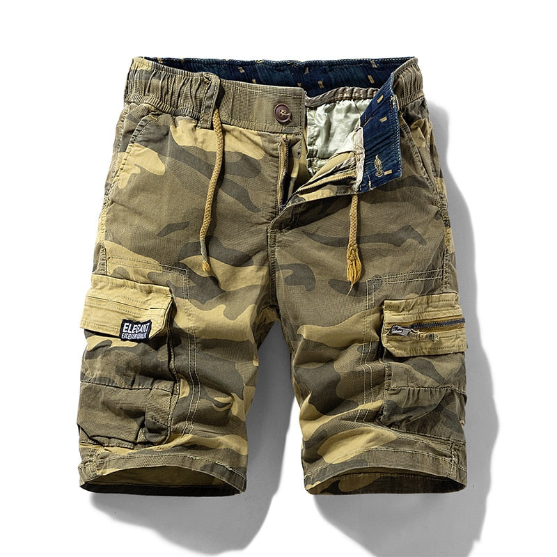 Pantalones Cortos Militar Estilo