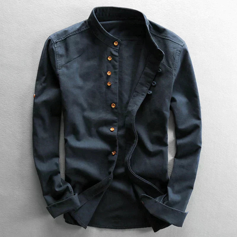 Camisa Manga Larga Estilo Samurai