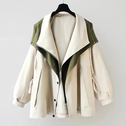 Gabardina Elegante Mujer