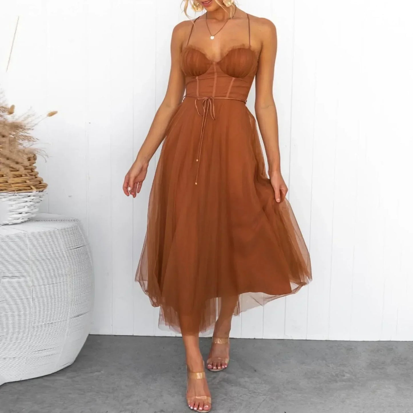 Vestido de Fiesta Largo y Elegante