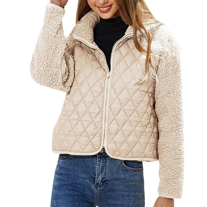 Chaqueta deportiva abrigada con cremallera металлиReescribe para e-commerce: Chaqueta bomber cálida y moderna con cremallera → Chaqueta Deportiva Cálida con Cremallera