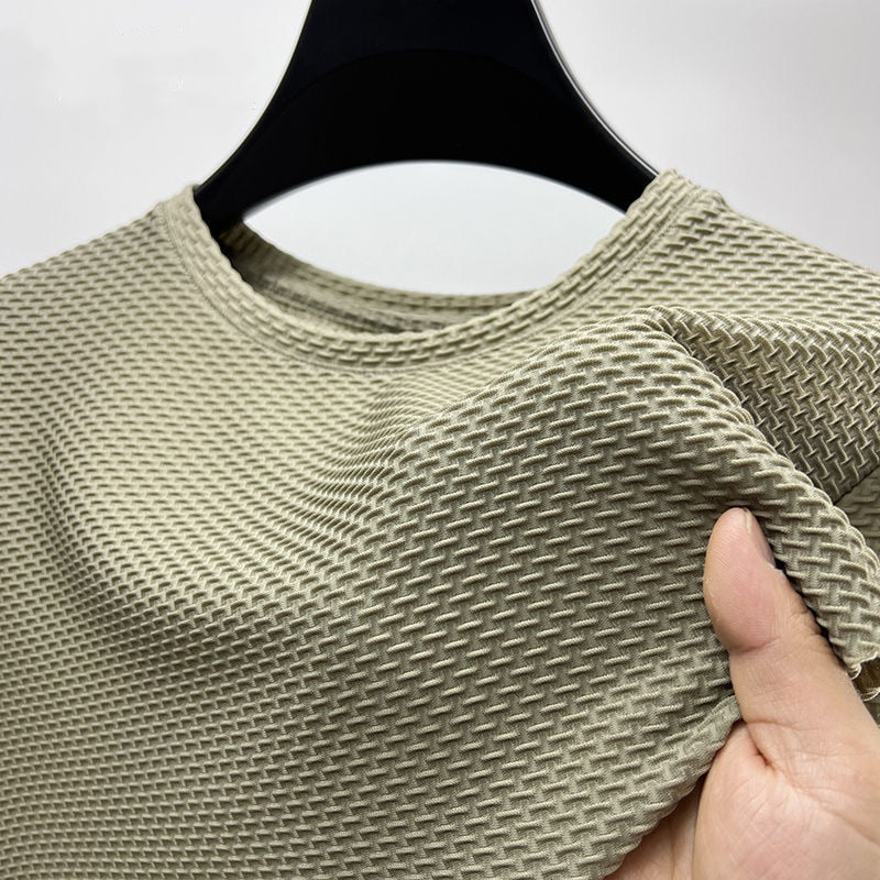 Camiseta de Seda Elegante Mujer - Vestiria